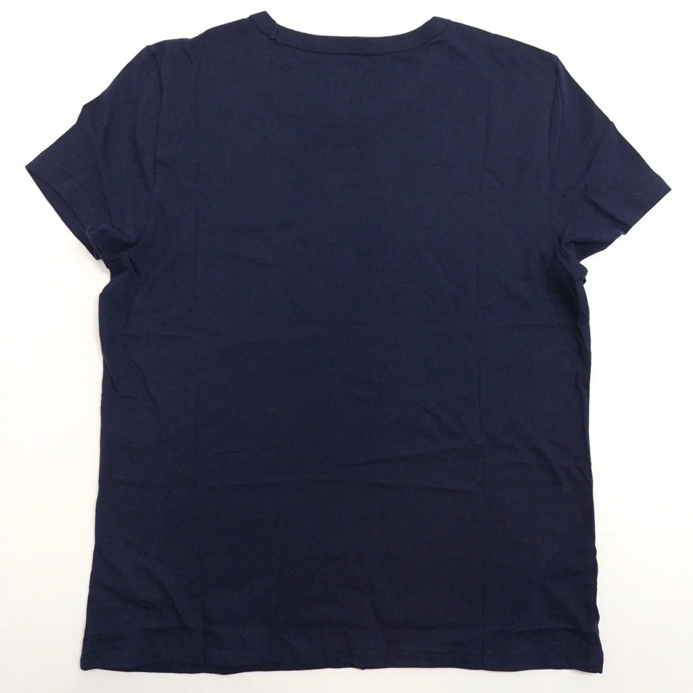 NWT GAP Favorite Crewneck T-Shirt Navy Blue Size S Basics - Picture 2 of 14